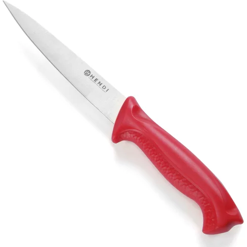 Hendi HACCP nož za filetiranje surovega mesa 300mm - rdeč - 842522, (21091382)