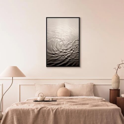  Slika - Water Surface (1 Part) Vertical 40x60 U crnom drvenom okviru Slike