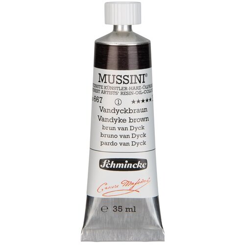 SCHMINCKE Uljane boje Schmincke MUSSINI 35 ml  | 667 vandyke brown Cene
