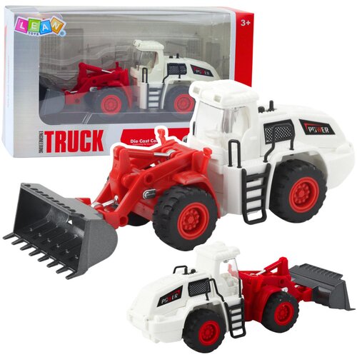  Construction Vehicle Excavator Bulldozer Movable Metal Bucket Lights Sounds Cene