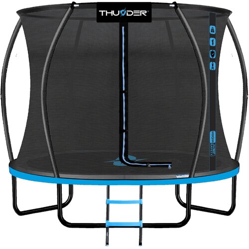 THUNDER Trampolin vrtni &ndash; 244 cm, z notranjo varnostno mrežo, lestev, komplet &reg; ULTRA 8FT BLUE, (5000115954) Cene