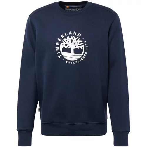 Timberland Sweater majica safirno plava / bijela