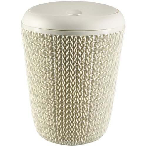 Curver Kupaonska kanta za smeće White Knit, 7 l Slike