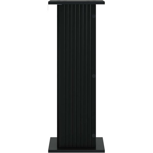  Stalak za biljke 2 pcs Crna 30,5 x 30 x 80,5 cm Slike