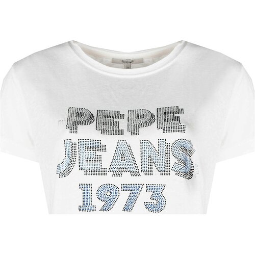 Pepe Jeans Majice s kratkimi rokavi - Bela Cene