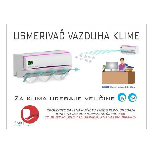  USMERIVAC ZA KLIMU 18 Cene