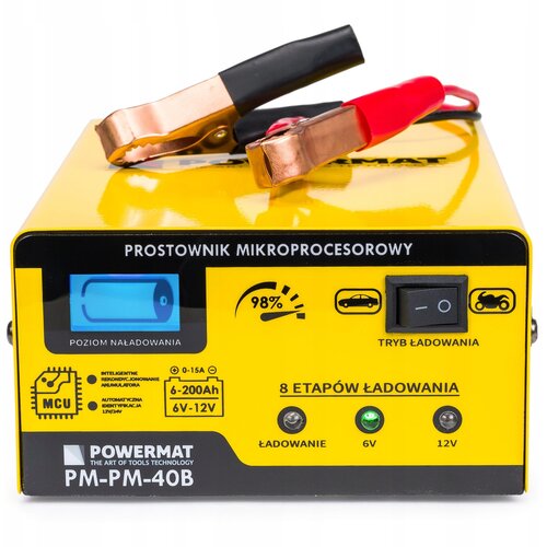  6-12v pametni mikroprocesorski punjač baterija 200ah LCD Slike