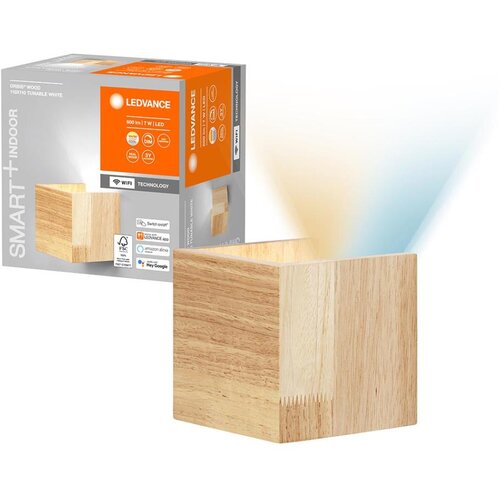 Ledvance LED prigušiva zidna svetiljka SMART+ WOOD LED/7W/230V Wi-Fi Cene