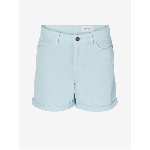 Noisy May Light blue denim shorts Smiley - Women Cene