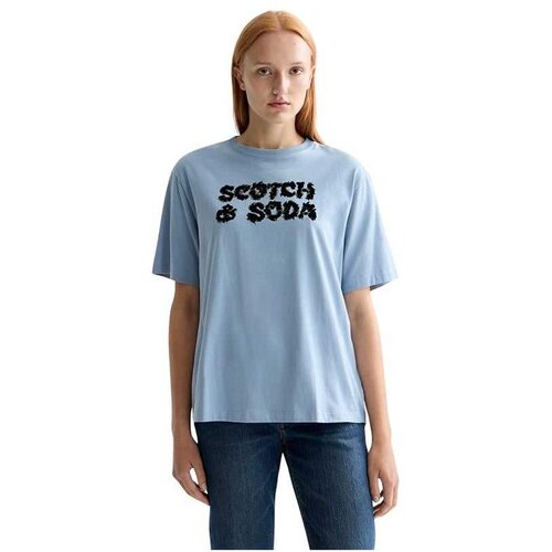 SCOTCH &amp;amp; SODA Scotch&amp;amp;soda - loose fit ženska majica Slike