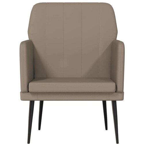  Fotelja Boja cappuccina 61 x 78 x 80 cm od umjetne kože - Boja cappuccina 1 Slike
