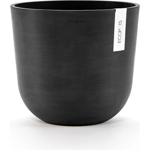 Ecopots Oslo cvetlični lonec z rezervoarjem za vodo, temno siva - &amp;Oslash; 25 cm, vi&amp;scaron;ina 21,8 cm Slike