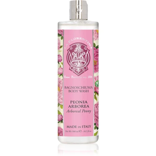 La Florentina Arboreal Peony Body Wash prirodni gel za tuširanje božur 500 ml