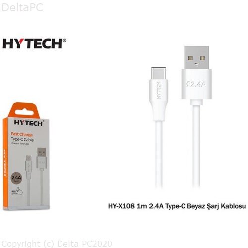 Hytech Kabel USB Type-C HY-X108 Bijeli Cijene