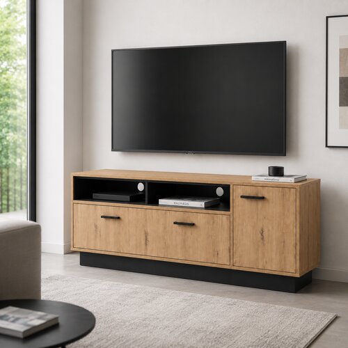GENERIK TV omarica Malme &ndash; Oak Artisan / Anthracite, (5000486159) Cene