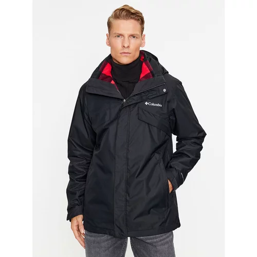Columbia Pohodna jakna Bugaboo™ II Fleece Interchange Jacket Črna Regular Fit