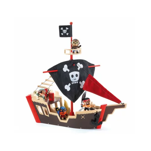 Djeco Arty Toys – piratska ladja