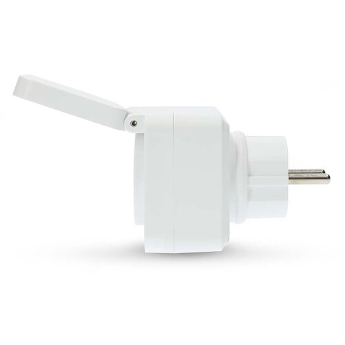 Nedis ZBPO130EWT - Pametna utičnica Smartlife 3680W/230V/ Tip E/16A Wi-Fi Tuya IP44 Slike