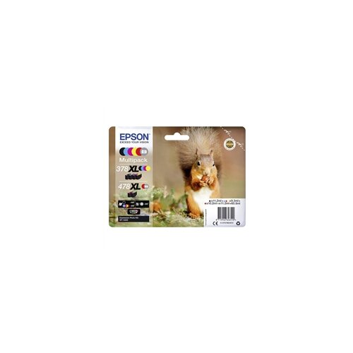 Epson Komplet tinta 378XL/478XL (BK/C/M/Y/GY/R), original Cijene