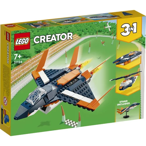 Lego Creator 3in1 31126 Supersonični mlažnjak