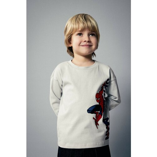 Defacto Baby Boy Marvel Comics Cotton Long Sleeve T-Shirt Slike