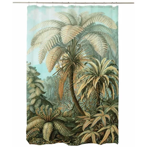 Madre Selva Tuš zavjesa 175x180 cm Vintage Palm –