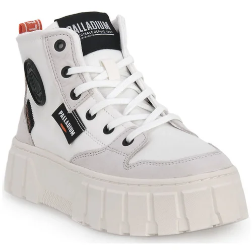 Palladium Polškornji PALLATOWER HI STAR WHITE Bela