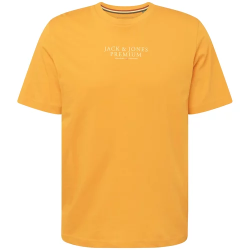 Jack & Jones Majica 'ARCHIE' oranžna / bela