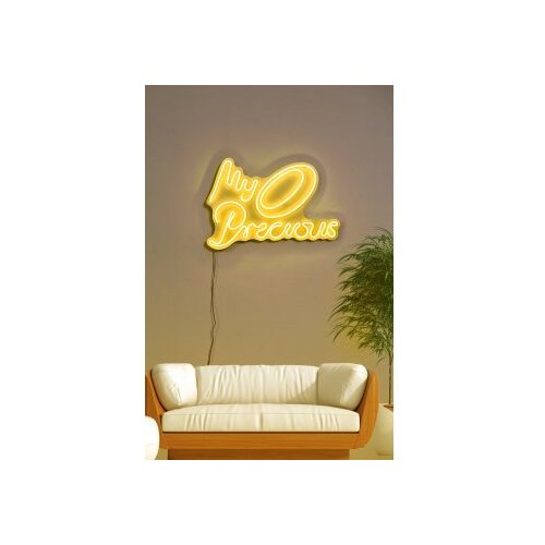 WALLXPERT dekorativna plastična led rasveta my precious yellow Slike