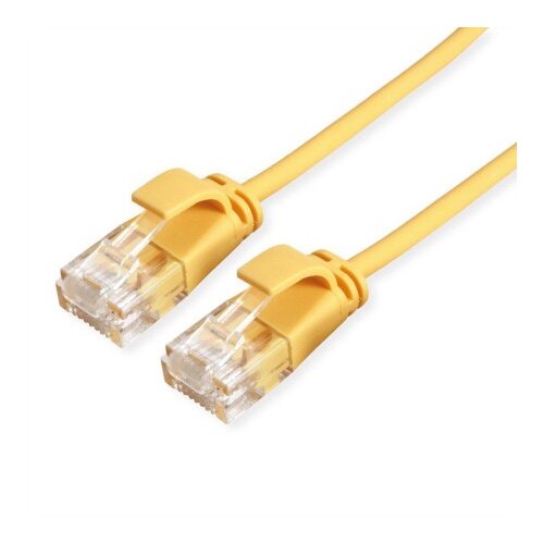 Secomp Roline UTP PatchCord Cat6A/Class EA LSOH CL SLIM žuta 0.5m ( 6256 ) Cene