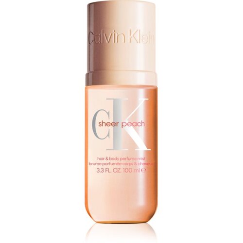 Calvin Klein CK Sheer Peach odi&amp;scaron;avljeno pr&amp;scaron;ilo za telo in lase uniseks 100 ml Slike
