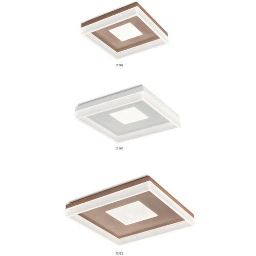  Redo 01-1998 - LED prigu&amp;scaron;iva stropna svetiljka MAYA LED/42W/230V 42,5x42,5 cm zlatna Slike