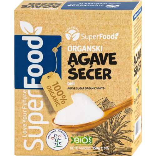 Superfood šećer od agave organski 150g Cene