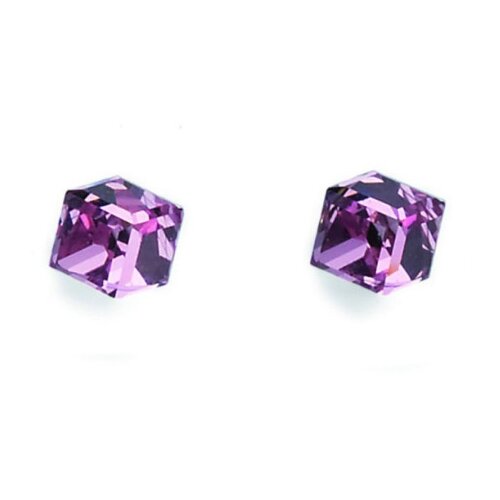  Ženske oliver weber sensitive cube mini violet mindjuše sa swarovski kristalima ( s24004.223 ) Cene