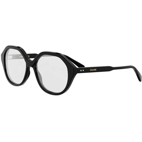 Celine THIN Black Geometric Eyeglasses ONE SIZE (54) Črna/Kristalna Cene