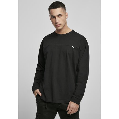 UC Men Organic Cotton Short Curved Oversized LS Black Slike