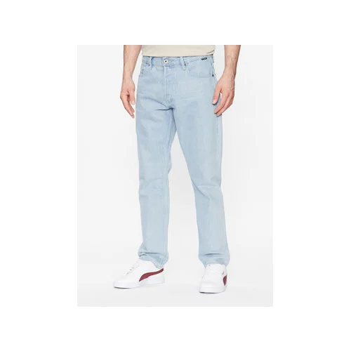 G-star Raw Jeans hlače Triple A D19161-C967-D125 Modra Regular Fit