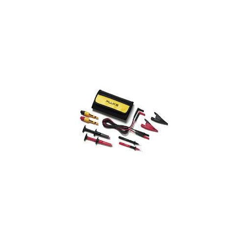 FLUKE Varnostni-merilni kabelski komplet [ lamelni vtič 4 mm - lamelni vtič 4 mm] 1.50 m črne barve\, rdeče barve TLK281-1, (20461697) Slike