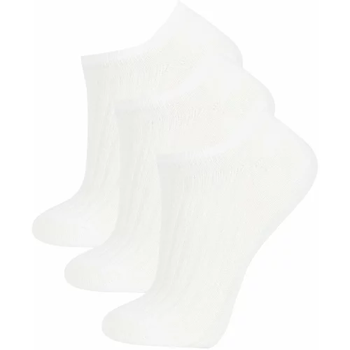 Defacto Women 3 Pack Cotton Sneaker Socks