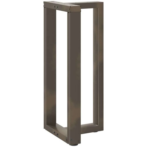  Noge barski stol T-oblika 2 kom 40x35x(90-91) cm čelik Slike