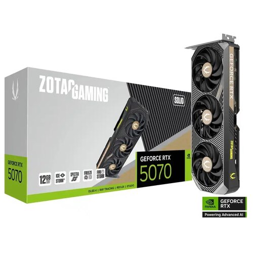 Zotac grafička karta gaming geforce rtx 5070 solid 12GB DDR7 192 bit 3xDP/HDMI Cene