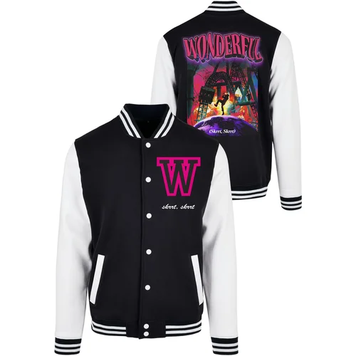 Mister Tee Gorgeous college jacket blk/wht