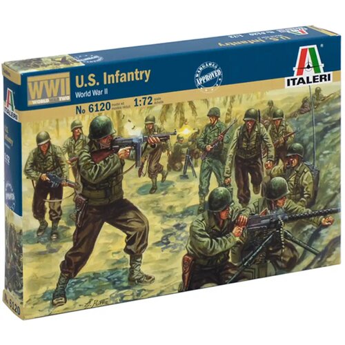 Italeri 1/72 američka pješaštvo iz Drugog svjetskog rata. figura maketa američkih vojnika Cene
