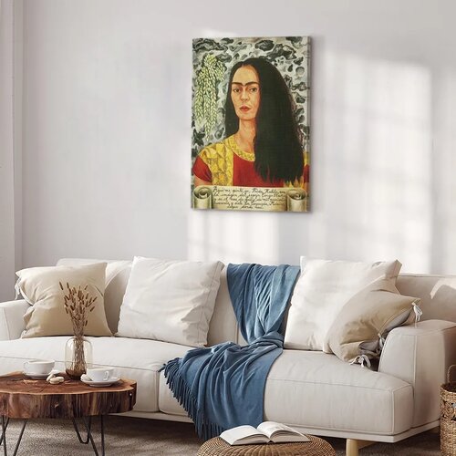  Slika - Frida Kahlo – Self-Portrait with Loose Hair 60x90 Akustična Cene