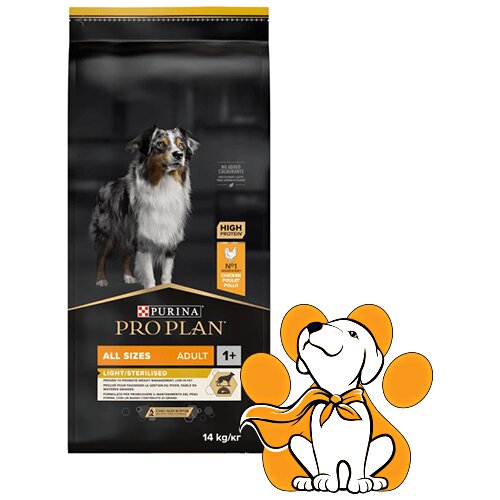 Purina Pro Plan light All Size Adult Light/Sterilised 14kg, Hrana Za Mršavljenje Cene