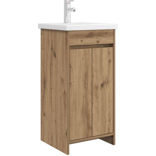 vidaXL Kopalni&scaron;ka omarica s pomivalnikom Artisan hrast, (5000245715) Cene