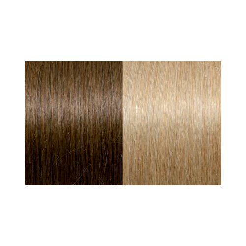 Seiseta Sticker Tape-In Extensions Classic 40/45cm - 12/DB2 zlato bakrena blond/svetlo zlati blond poudarki Slike