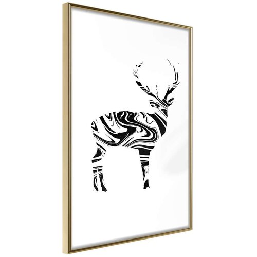  Poster - Marble Stag 20x30 Slike
