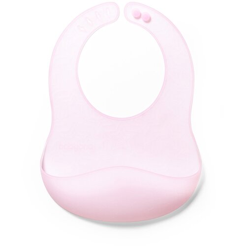 BabyOno silikonski podbradak ultrathin 6 m+, roza Slike