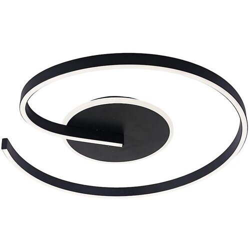  LED plafonsko svetlo LORENZO LED/22W/230V, prečnik 50 cm, crno Cene